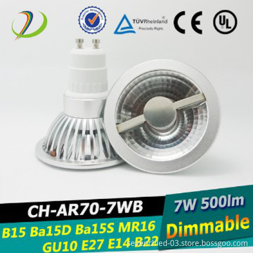 Newest Reflector Dimmable 7W E27 GU10 MR16 LED Spot light